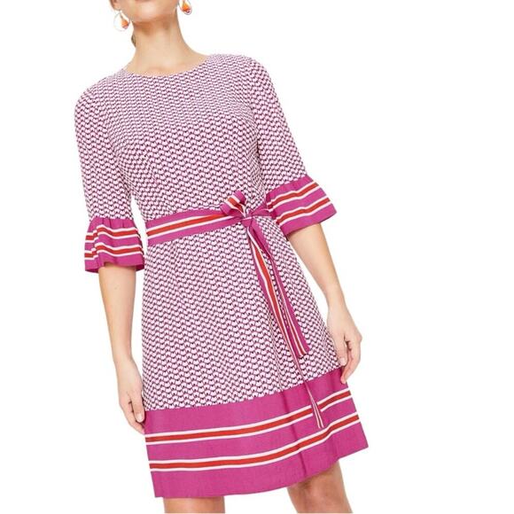 Boden Pink Andrea Dress - Picture 1 of 10